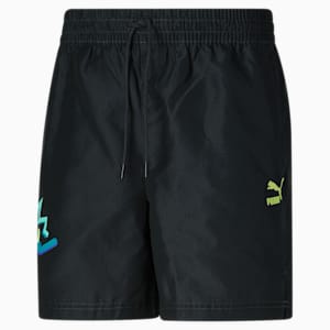 Classics Daytona Men's 6" Woven Shorts, PUMA Black-AOP, extralarge